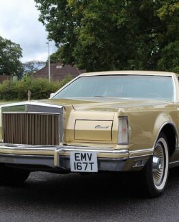 Sold for £12.5K 1978 Lincoln Continental Mark V Diamond Jubilee Edition