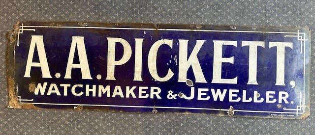 A.A Pickett sign