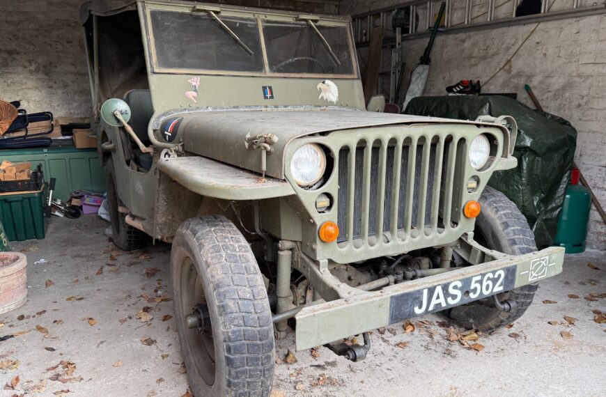 Jeep Being Sold at Charterhouse to Benefit the Dorset & Somerset Air Ambulance